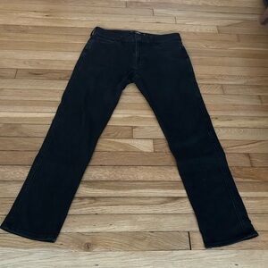 Hollister Men's Slim Straight Black Jeans